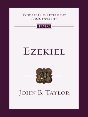 cover image of Ezekiel: an Introduction and Commentary